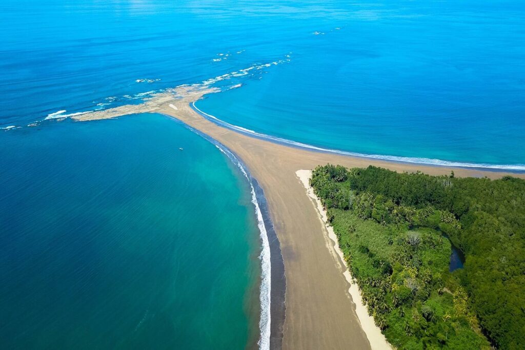 Aerial View of Uvita Costa Rica