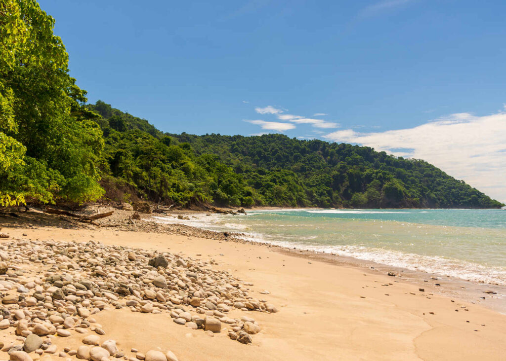 Beach at Cabo Blanco Nature Reserve