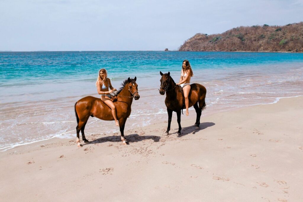 Horseback Riding on the Beach in Costa Rica