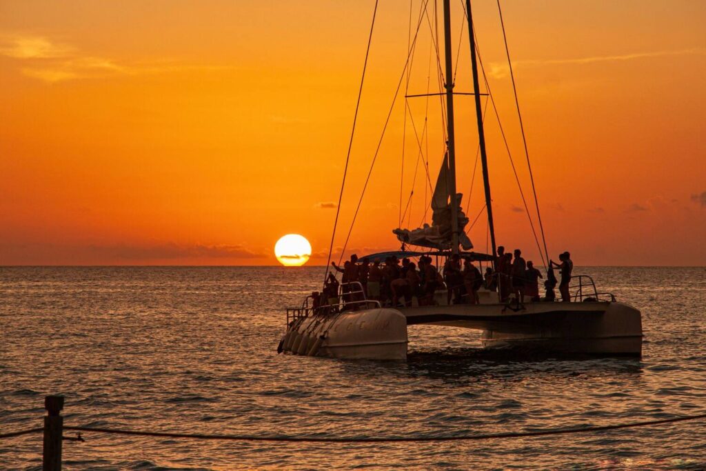 Sunset Catamaran Cruise in Costa Rica