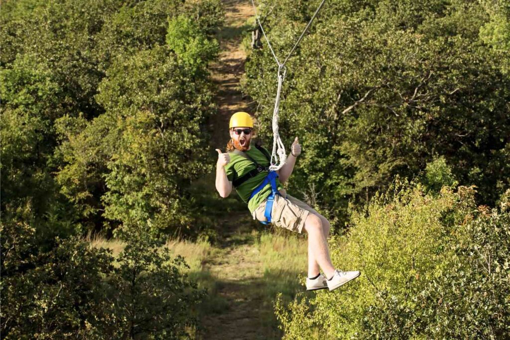 Tarzan Swings at Extremo Park