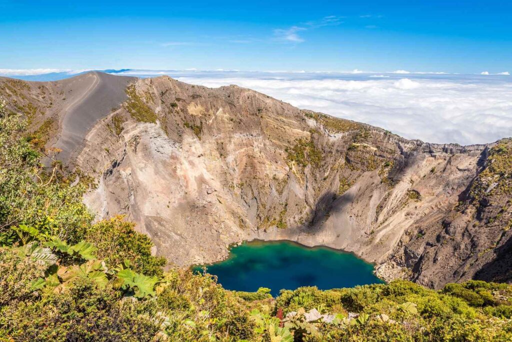 Irazú Volcano in Costa Rica