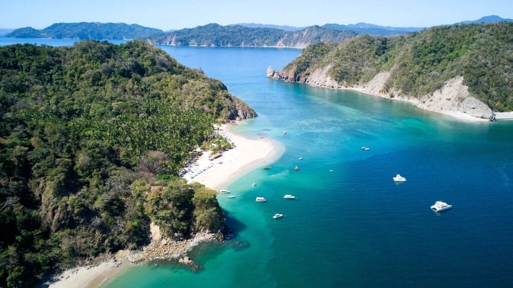 Tortuga Island in Montezuma Costa Rica