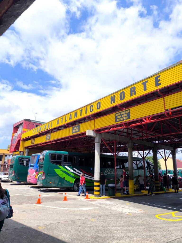 Bus Platforms at Terminal Atlántico Norte