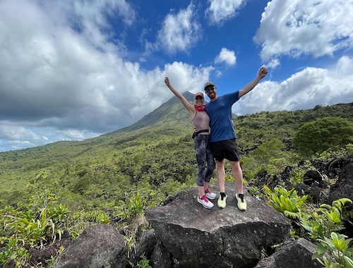 Full Day Tour with Safari Float, Waterfall and Volcano Hiking