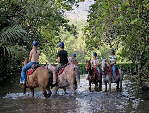 Horseback Riding around Arenal Volcano